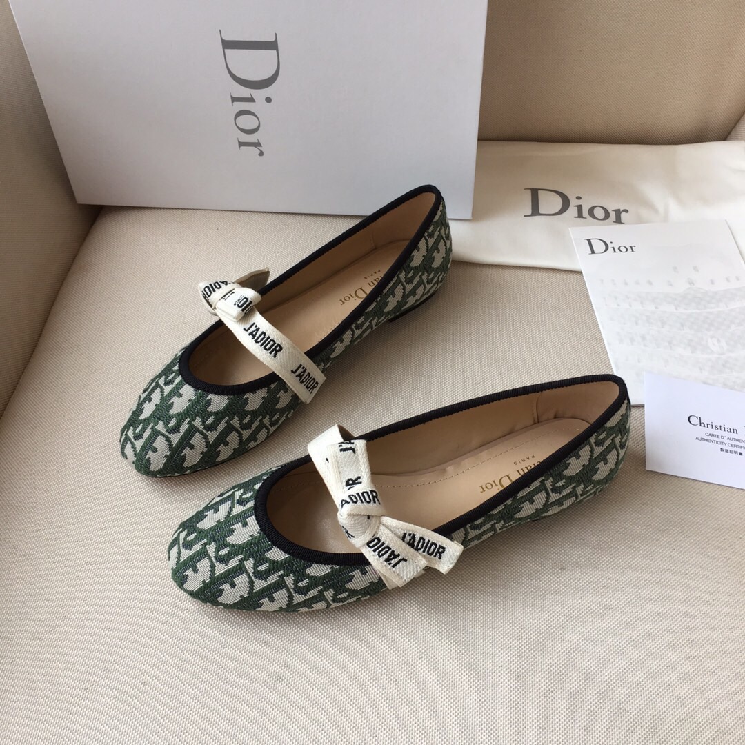 디올 J`a dior 발레리나 플랫슈즈