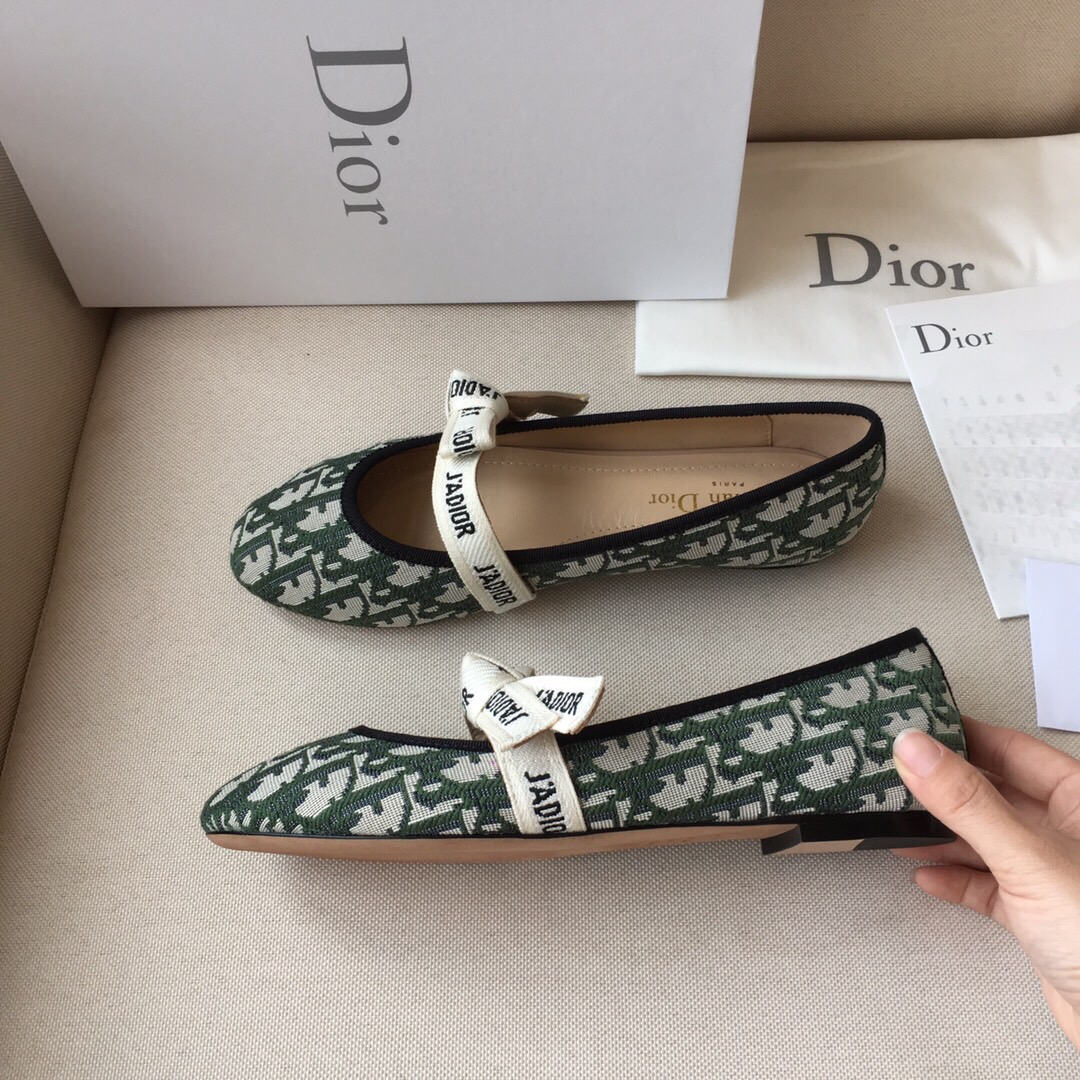 디올 J`a dior 발레리나 플랫슈즈