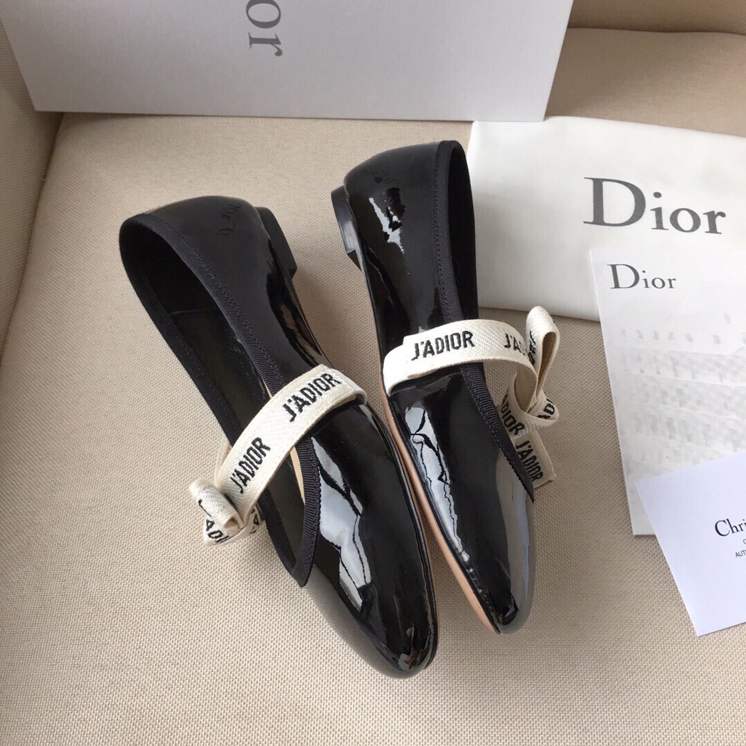 디올 J`a dior 발레리나 플랫슈즈